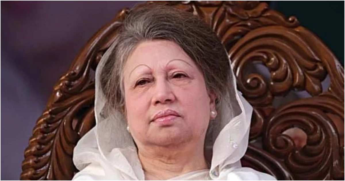 বিএনপি চেয়ারপারসন ও সাবেক প্রধানমন্ত্রী খালেদা জিয়া। ছবি: বাসস